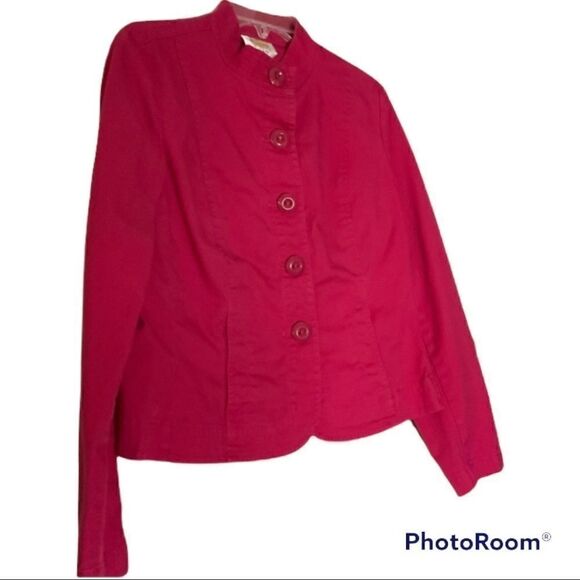 Talbots size 12 Pink Jacket-excellent condition - Picture 1 of 4